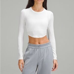 Lululemon Hold Tight Cropped Long Sleeve Shirt